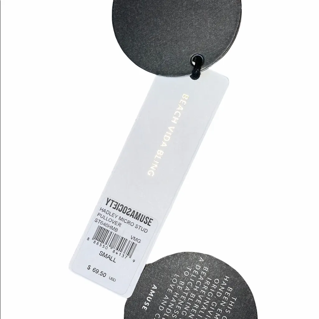 NWT AMUSE SOCIETY Hadley Micro Stud  Bralette + Lucie Everyday Bottom - Image 6