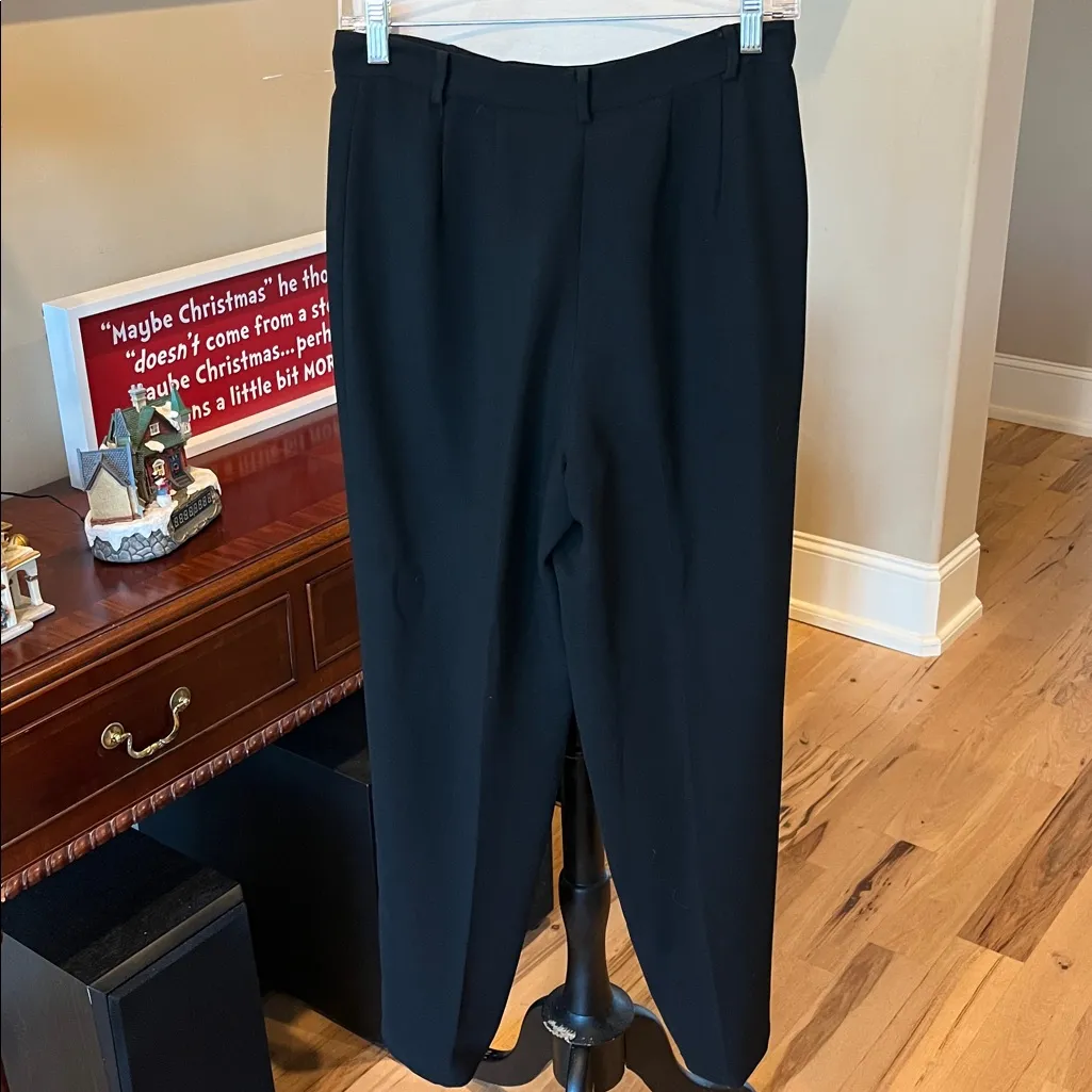Grace Essentials Black Dress Pants Size 6 - Image 9
