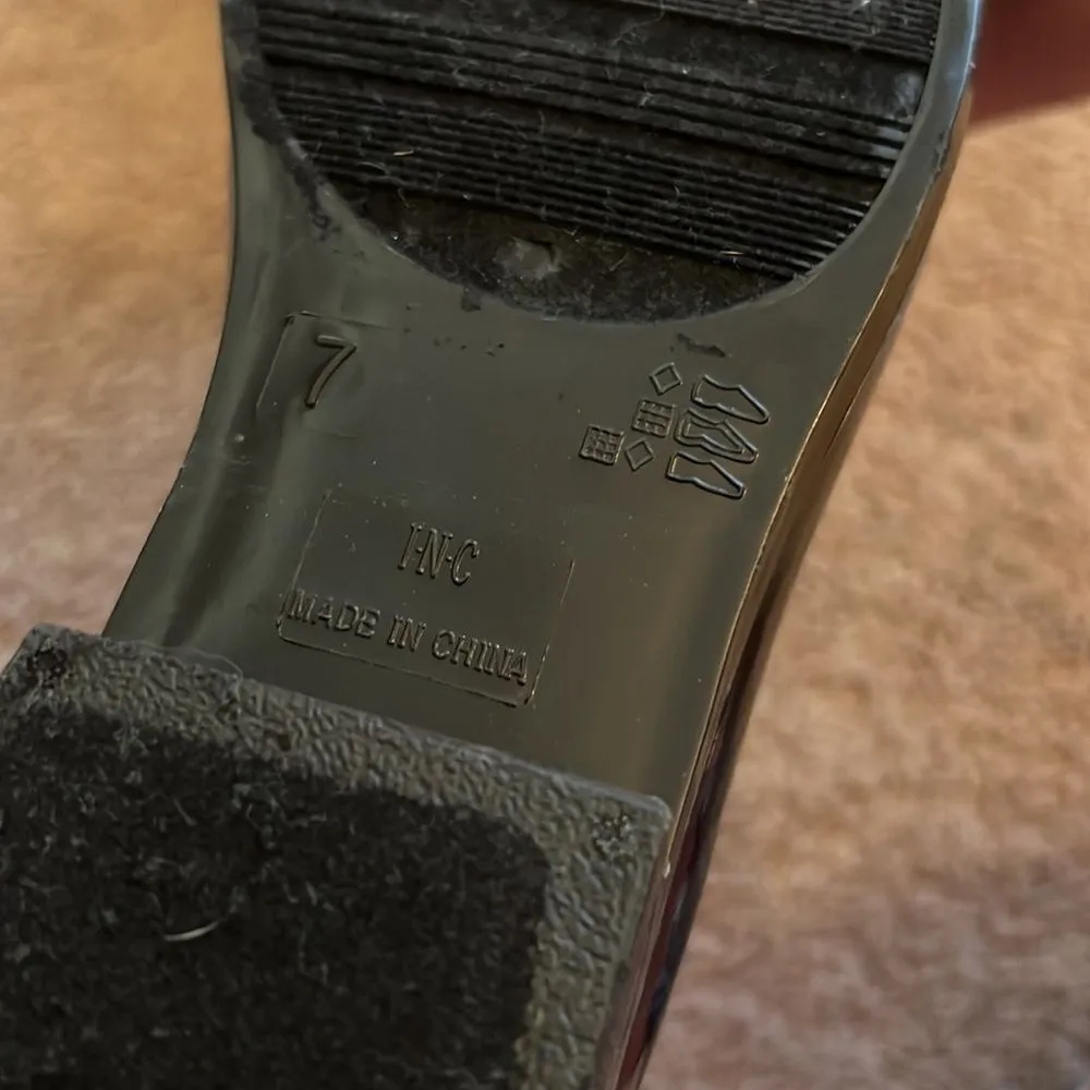 Inc rubber rain boots 7 Black - Image 7