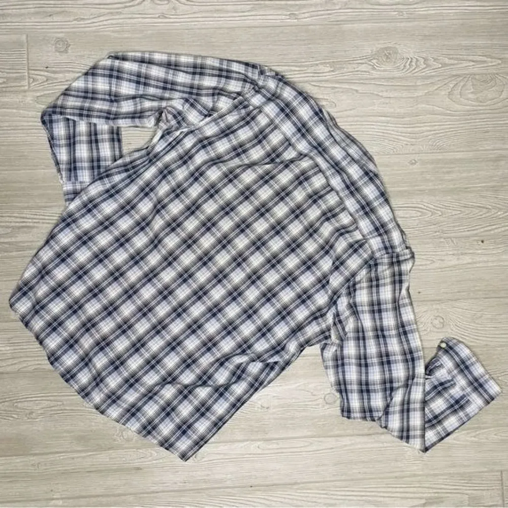 Michael Michael kors plaid business casual button front long sleeve collared shi - Image 2