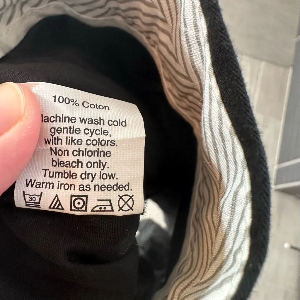 J. Crew Factory black 5” chino shorts Size 8 - Image 5