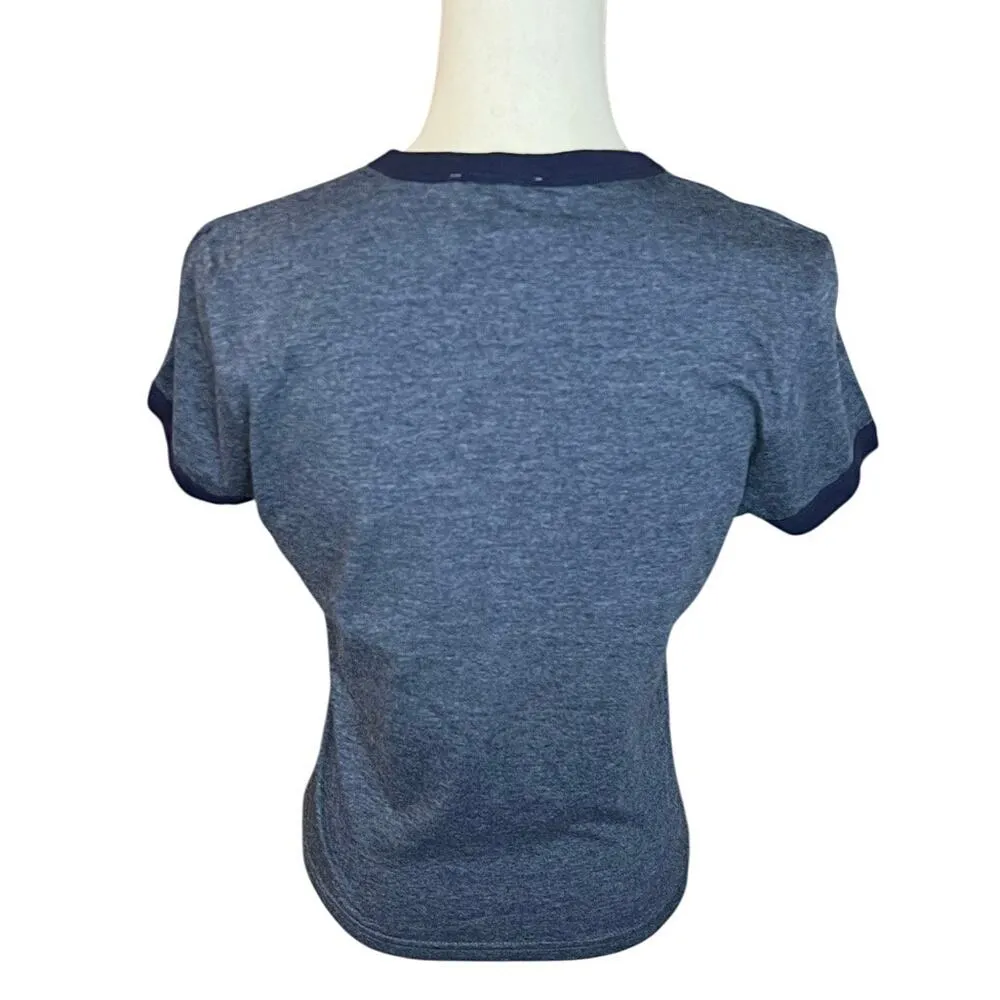 Y2K Jimi Hendrix blue T - Image 4