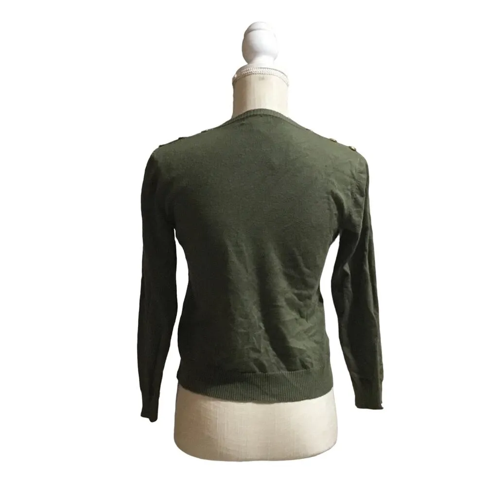 Papermoon Olive Green Sweater - Image 3