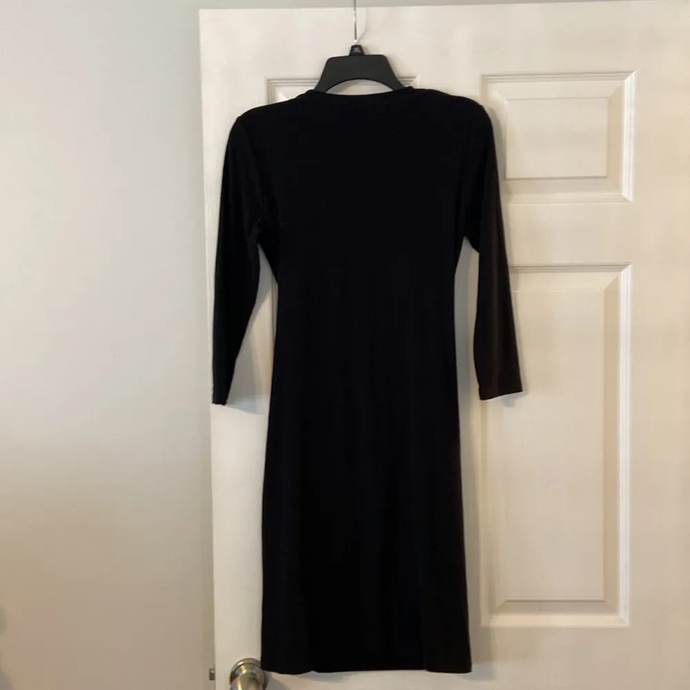 Ann Klein Dress size 4 brand new color black length 36” bust 30” - Image 6