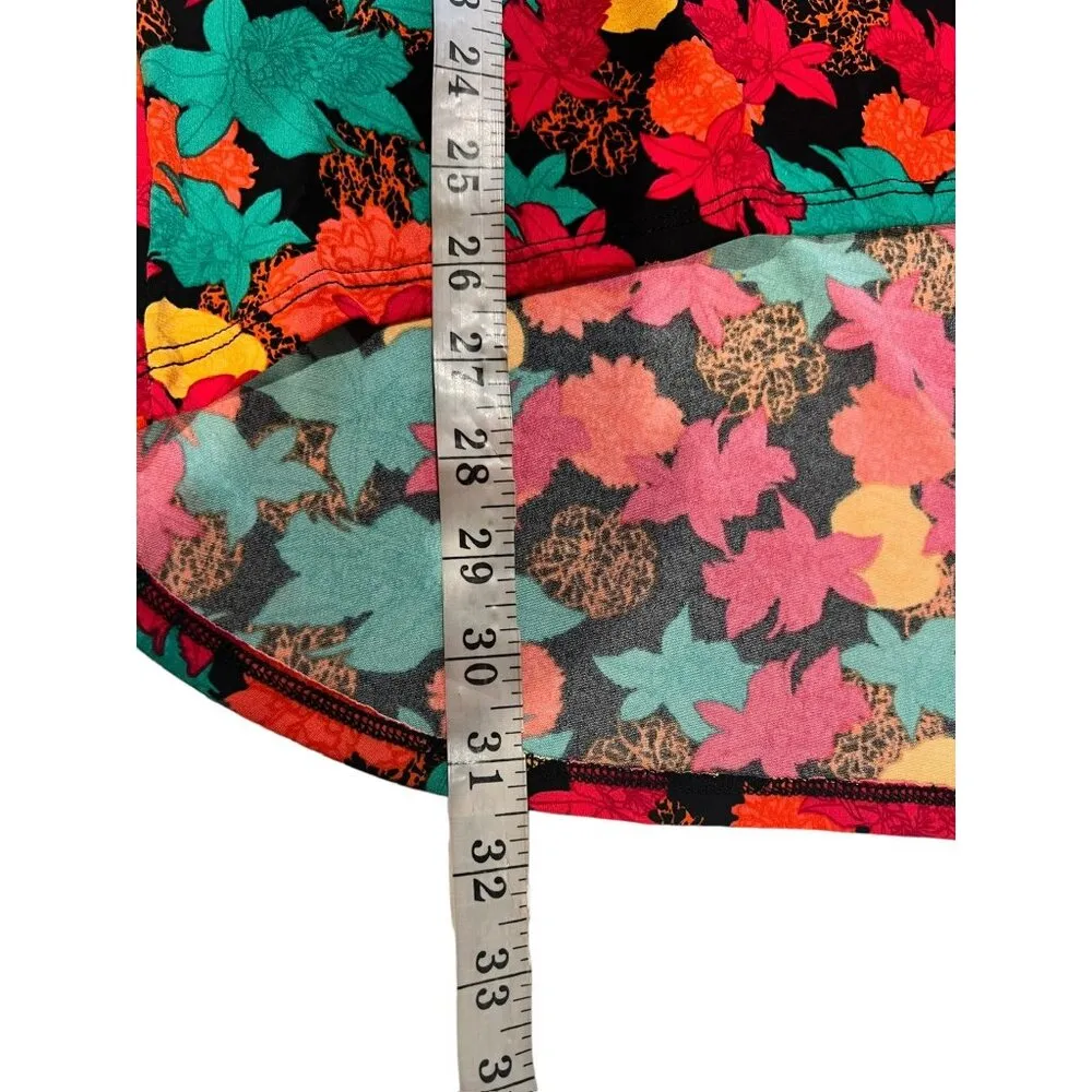 LuLaRoe Irma Women's Super Floral Shirt Dress - Image 5