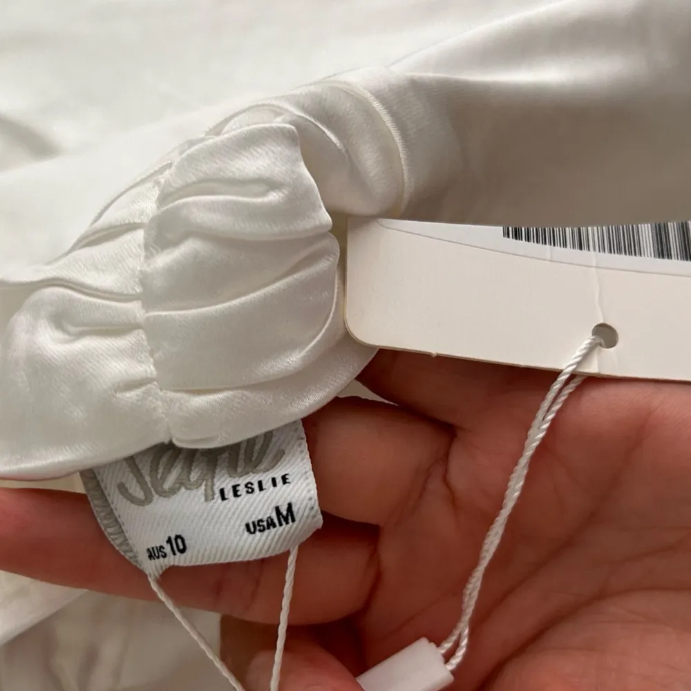 ABBY CAMI STRAP GATHERED BUST FRONT SPLIT MIDI DRESS WHITE - Image 10