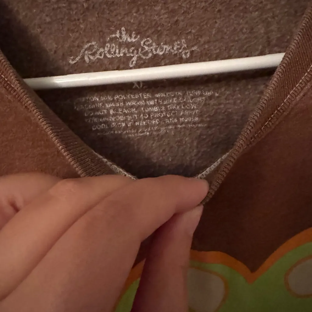 The Rolling Stones Brown Sweater with Iconic Logo - Image 3