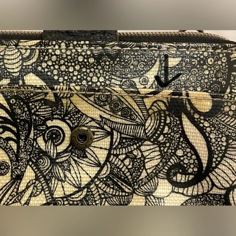 “Peace” Black/White Spirit Desert Smartphone Wallet/Wristlet - Image 9