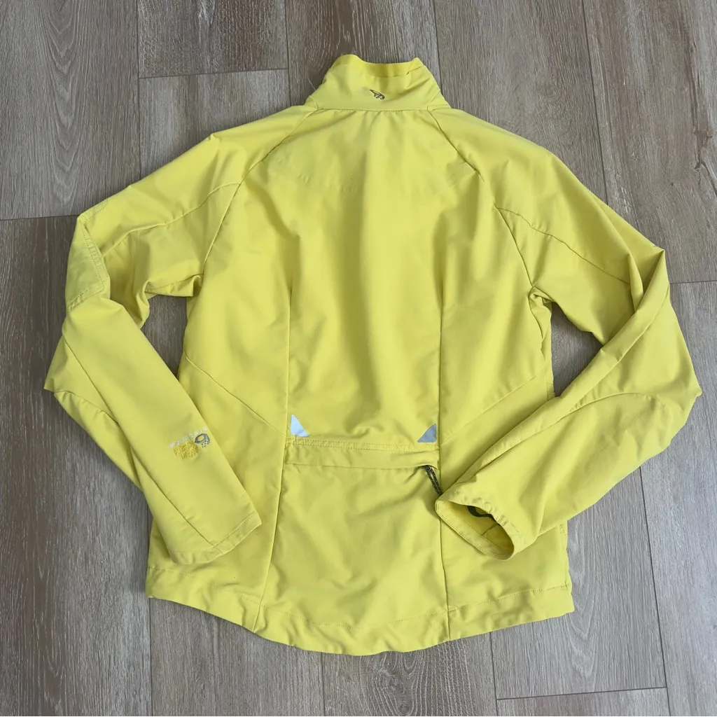 Mountain Hardwear Front Zip Jacket Women’s Size Medium Yellow - Image 10