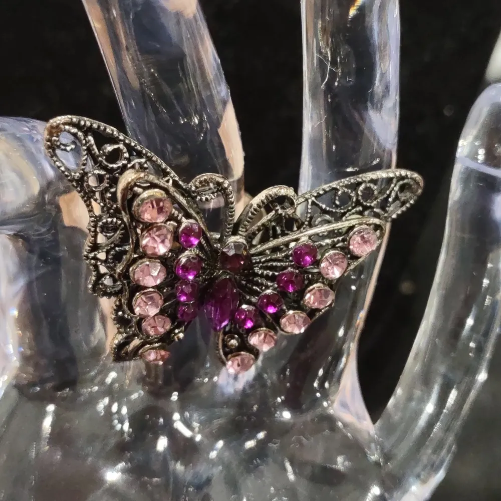 Butterfly ring Red - Image 6