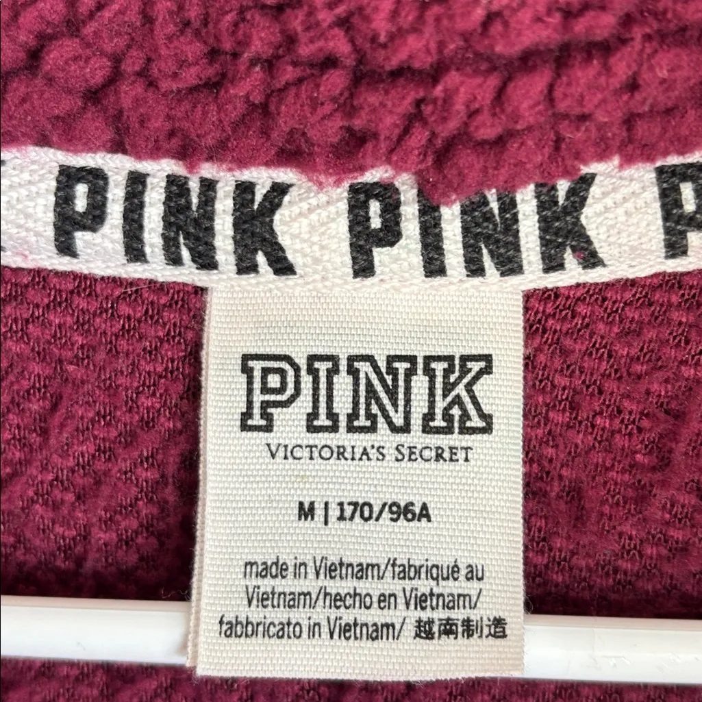 Victoria's Secret Plum Teddy Jacket - Image 3