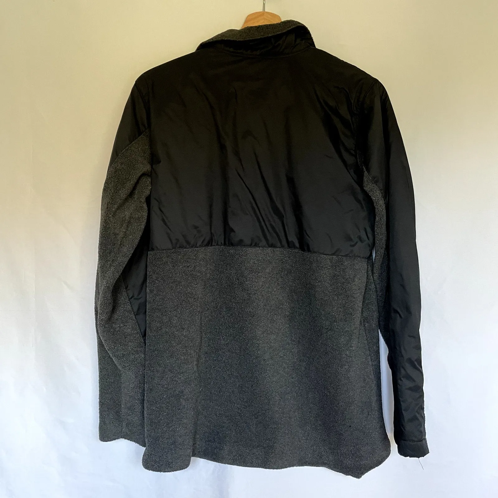 FLAW Columbia gray black fleece winter jacket women's size XL warm winter coat - Image 9