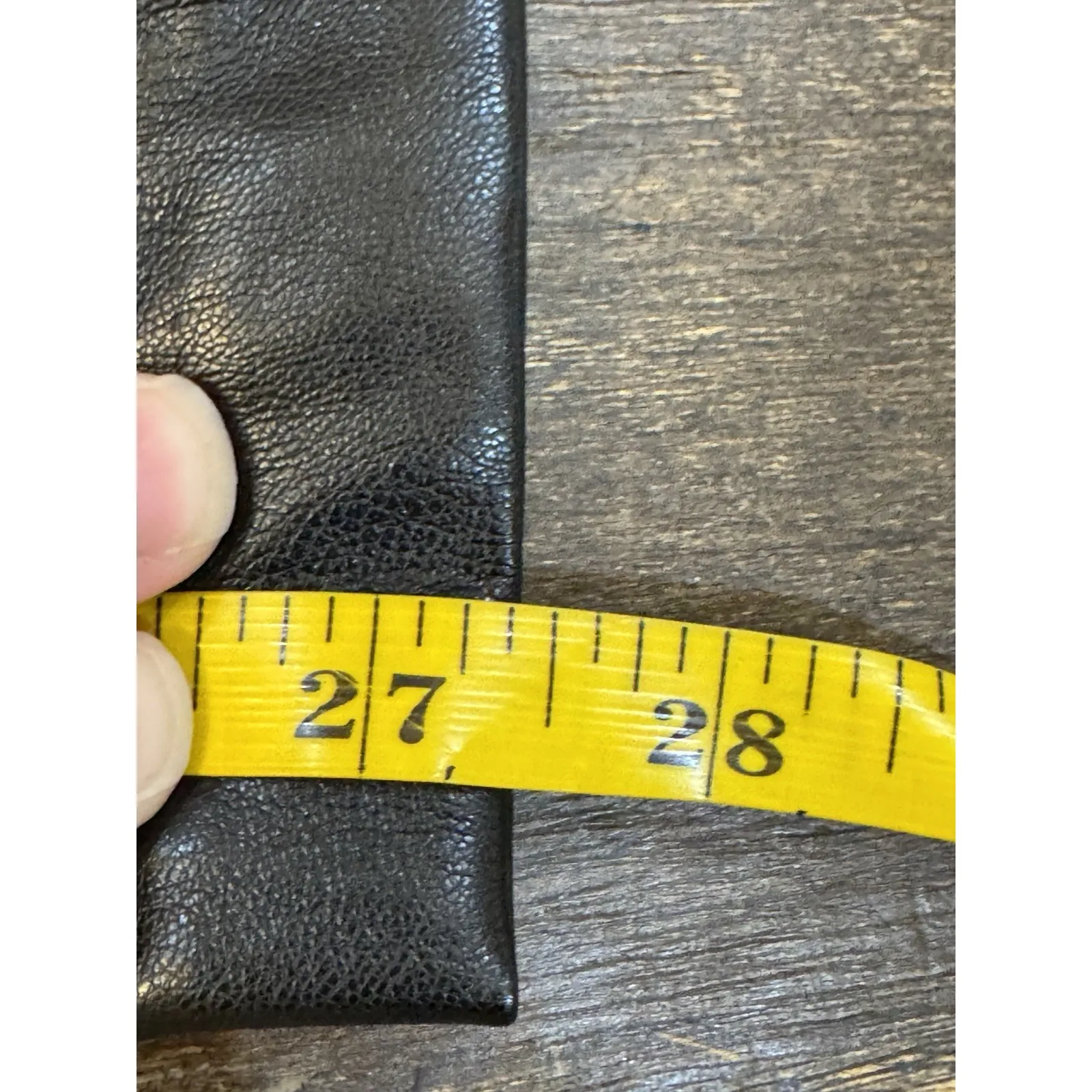 $236 Rails Jo Pant Faux Leather Vegan Pants Size‎ 10 High Waist - Image 11