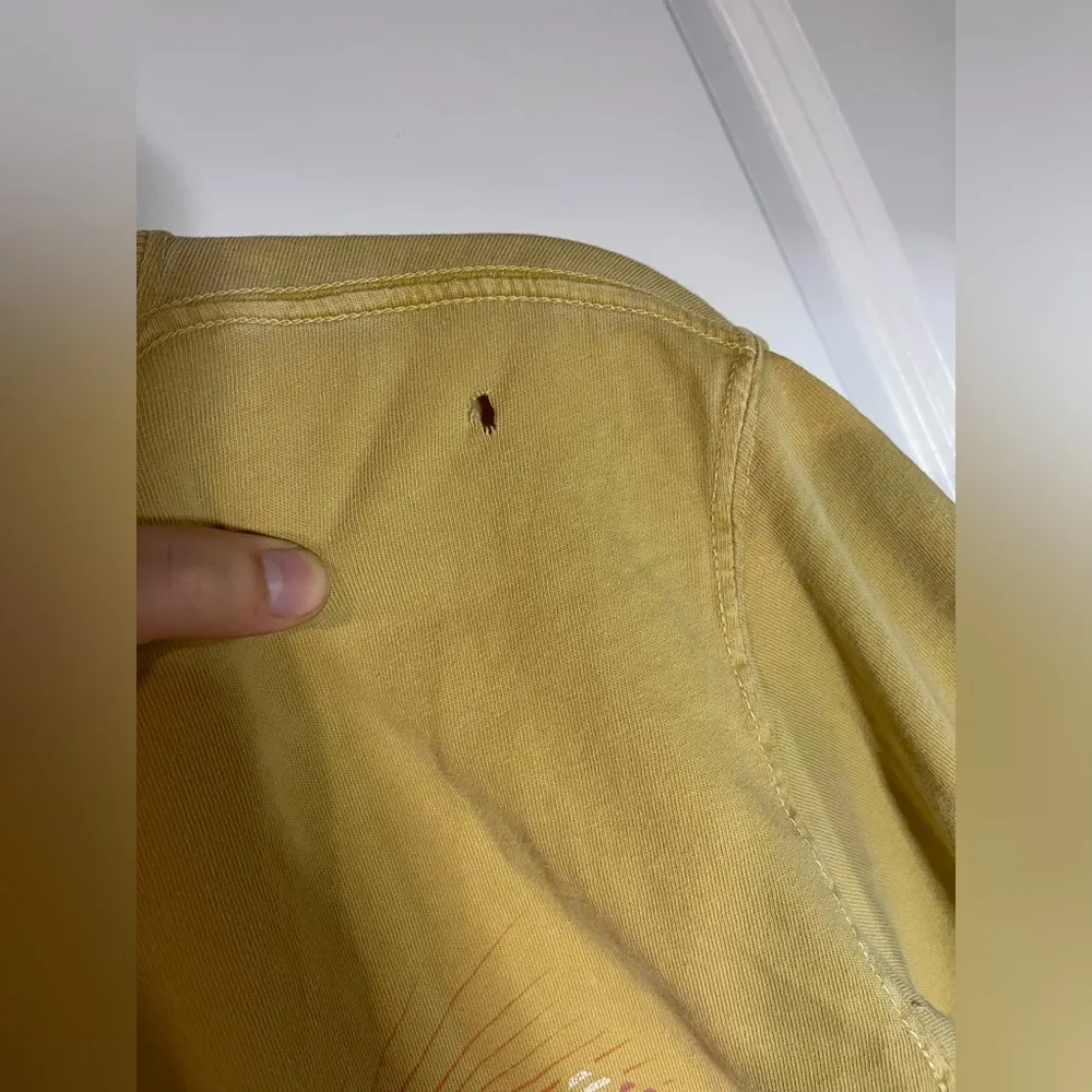 Comfort Colors The American Honey Company Mustard Short Sleeve Tshirt Size Small - Image 7