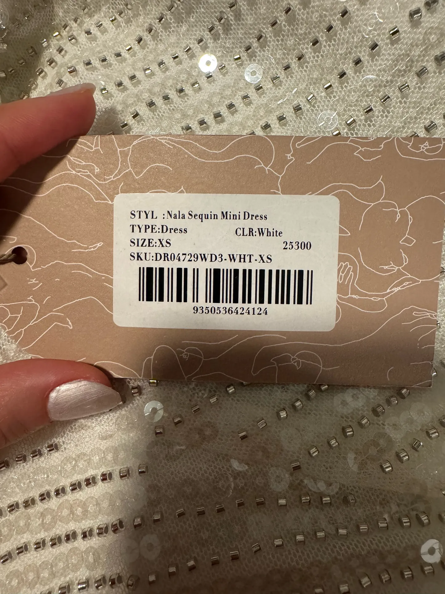 Meshki Nala Sequin Mini Dress - Image 4