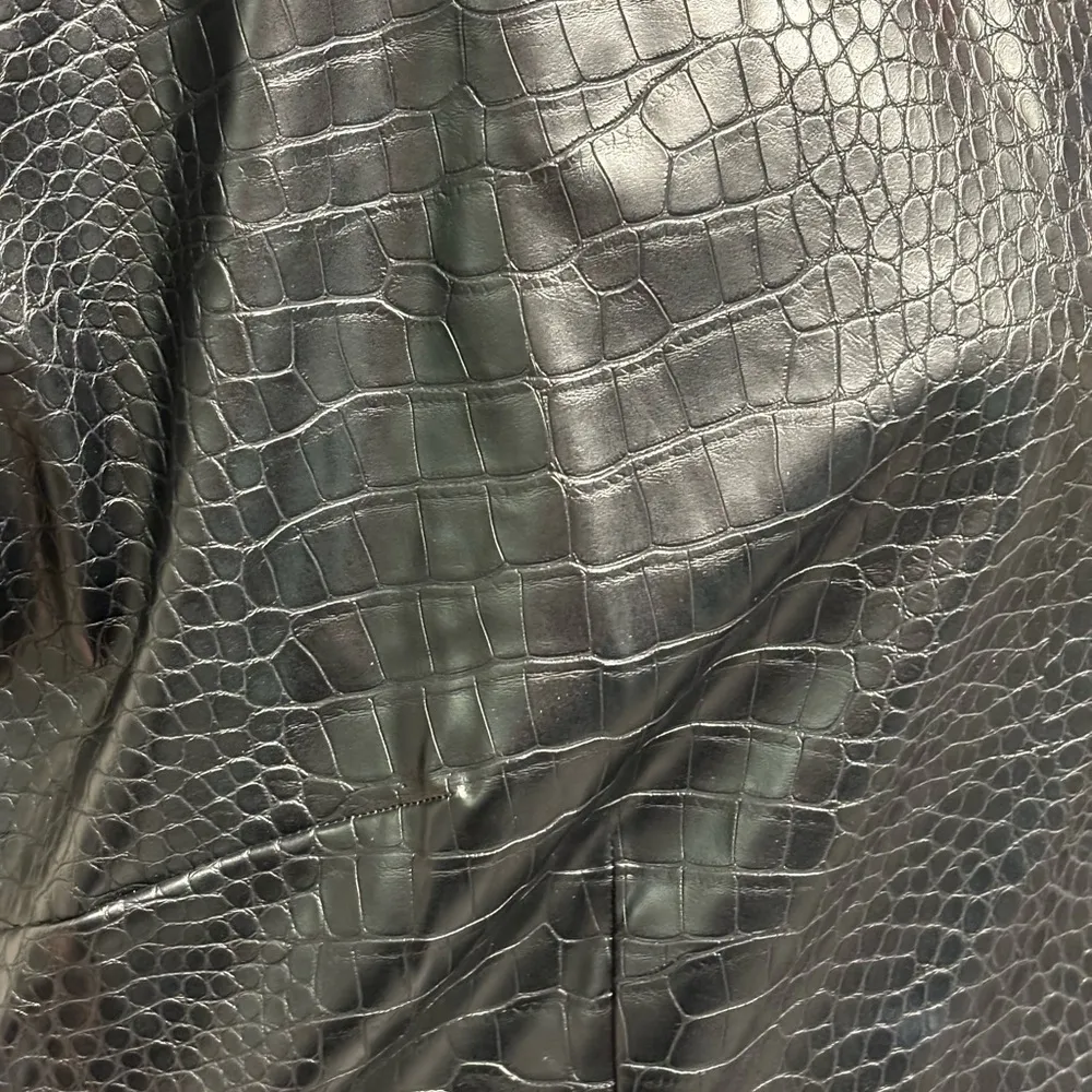 Women’s Halogen Black Croc Embossed Button Down Size 22/24 NWT - Image 7