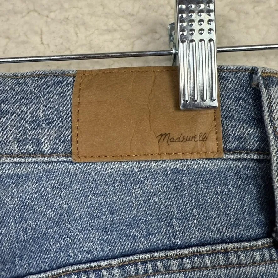 Madewell Jeans Womens 26 Blue The Perfect Vintage Jean High Rise Frayed Hem - Image 6