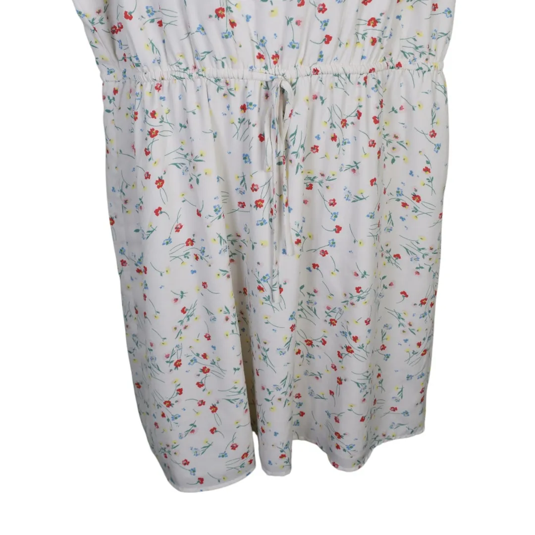 41 Hawthorn Sleeveless Floral Dress Cottagecore Milkmaid Whimsical‎ Feminine 1X - Image 6