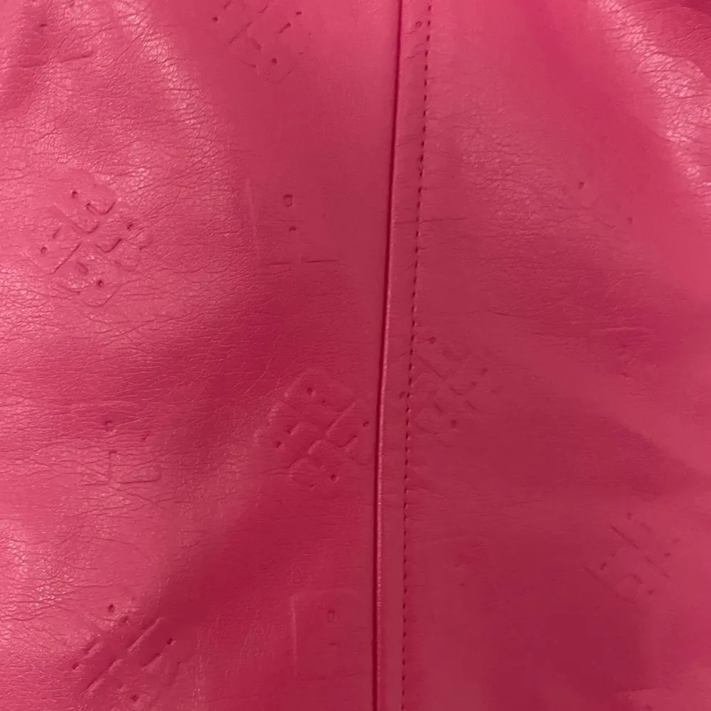 Rotate Birger Christensen Herlina Faux Leather Mini Dress Barbie Pink 90s Style Size 4 - Image 7