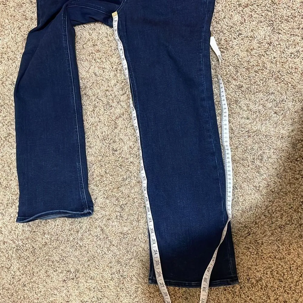 J. Crew Slim Demi Boot Brushed-back Denim Jeans in Rinse Wash Size 29 - Image 14