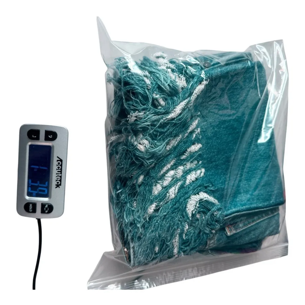 Anthropologie‎ Pilcro and the Letterpress Hyphen Fringe Crop Jeans Size 28 - Image 8