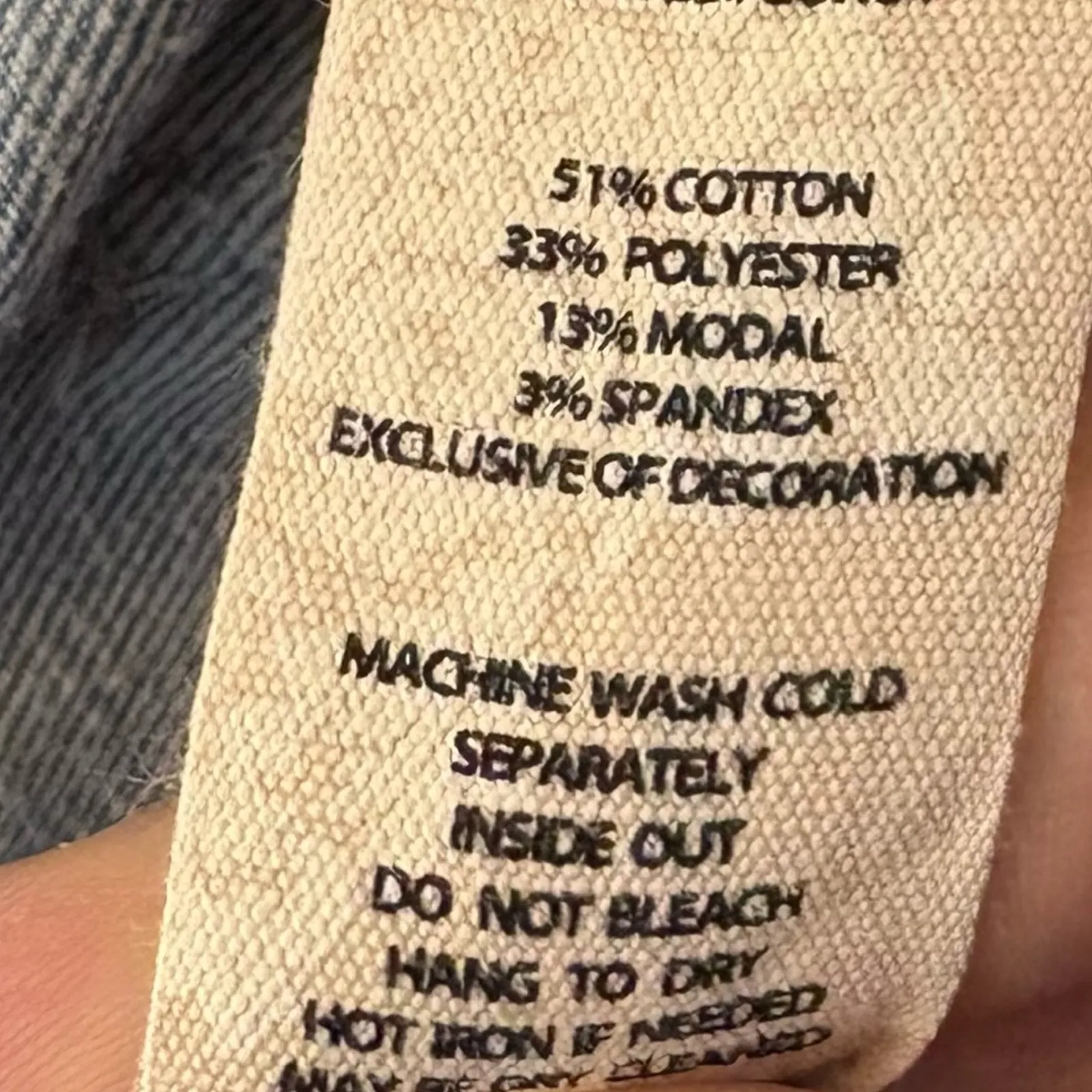 Soft Surroundings Embroidered Hem Jeans Size‎ 10 - Image 7