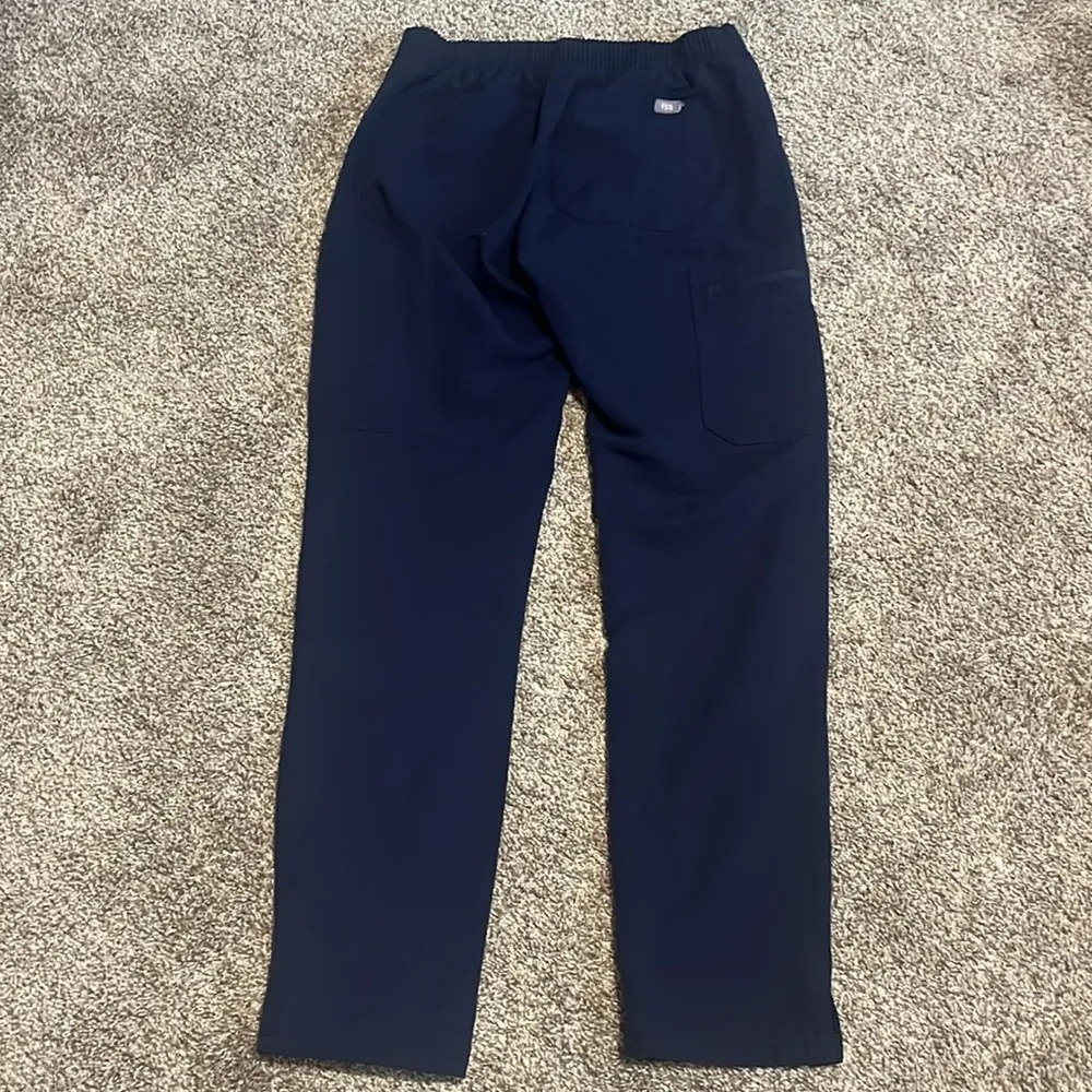 Woman’s Yola Skinny Scrub Pants Navy Blue XS - Image 8