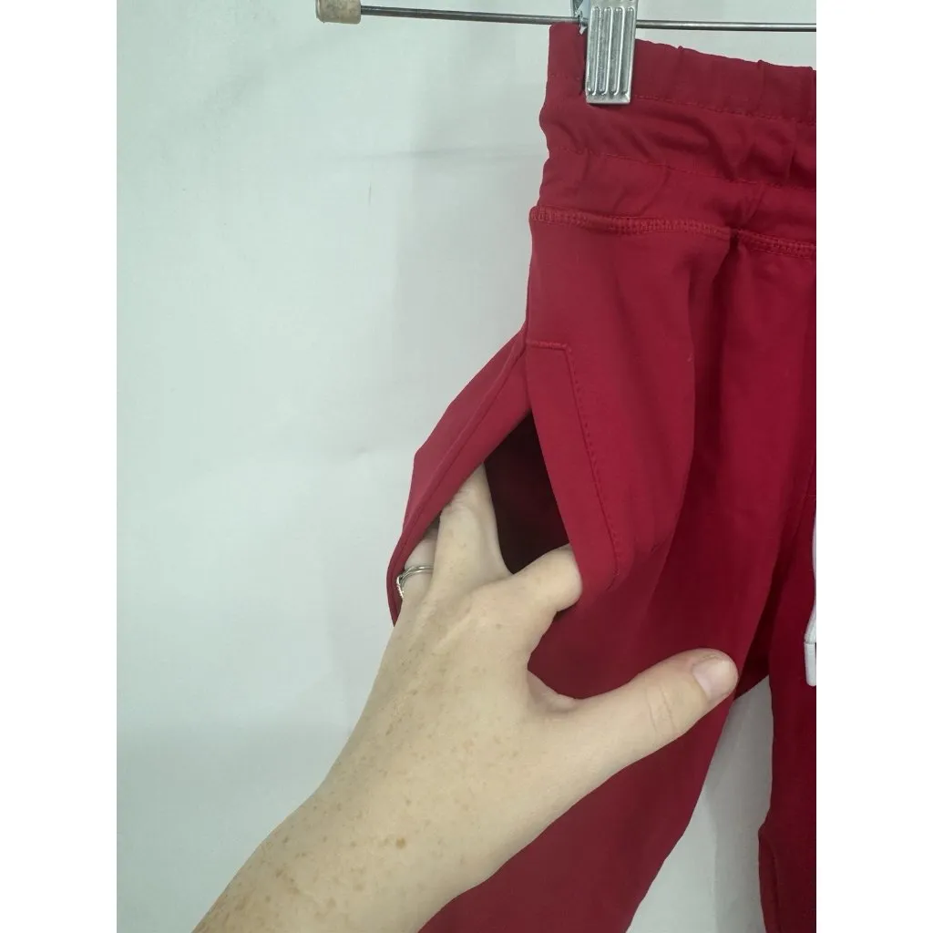 NVGTN Ruby Red Jogger Pant Women Small‎ Athletic Athleisure Gym Workout Yoga - Image 5