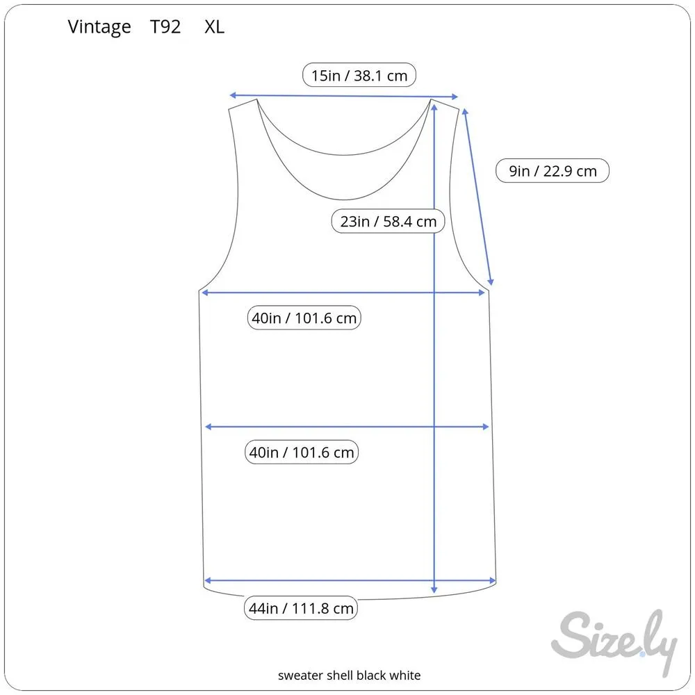 sweater shell black white Size XL - Image 2