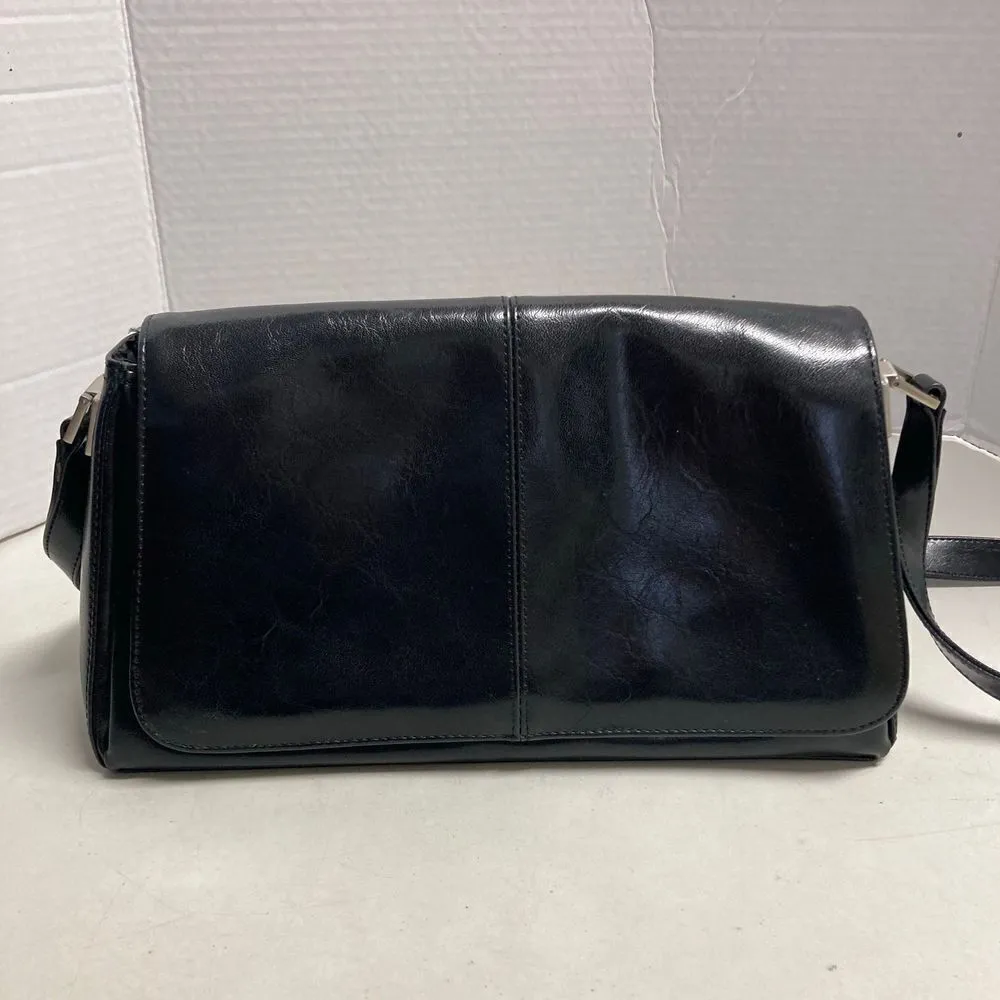 ‎LIZ CLAIBORNE Black Crossbody Handbag Purse  7X4X11 - Image 9