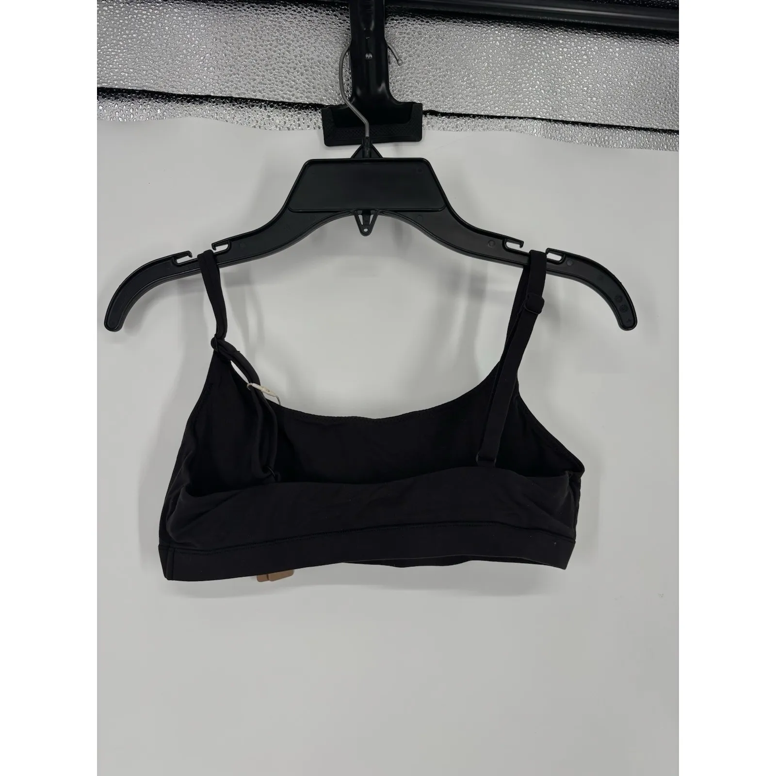 Skims Fits Everybody Scoop Bralette Onyx Black Kim Kardashian Adjustable Small - Image 2