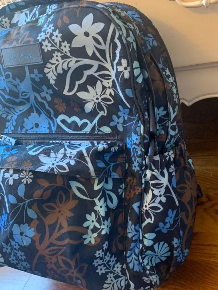 Vera Bradley Java Floral Grande Laptop Backpack - Image 6