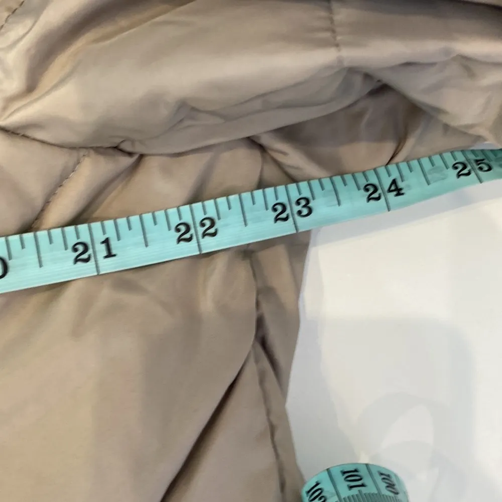 London Fog Collection Parka Hooded Zipper Snaps Puffer Jacket Down Sz PXL - Image 15