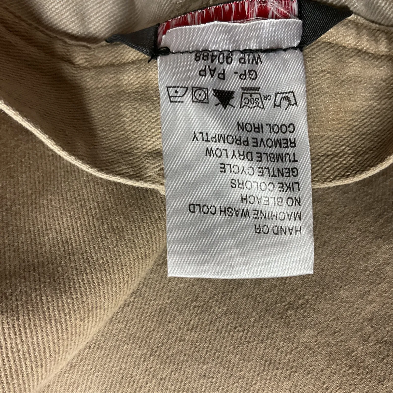 Woolrich Women's Straight‎ Leg Flat Front Pants Cotton Casual Dark Khaki Size 16 - Image 8