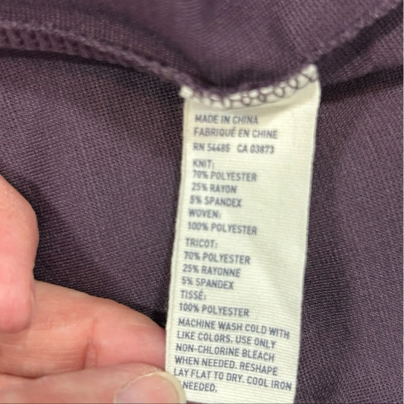 American Eagle Geometric Colorblock Mini Pencil Skirt Pink Purple Size 10 - Image 10