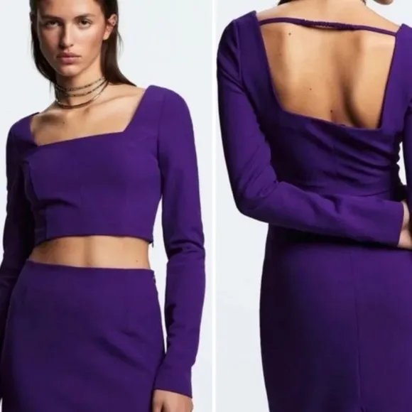 Zara  Tops   ￼￼ ￼ ￼ ￼ ￼ ￼ ￼ ￼ ￼ ￼CROPPED TOP - Image 2