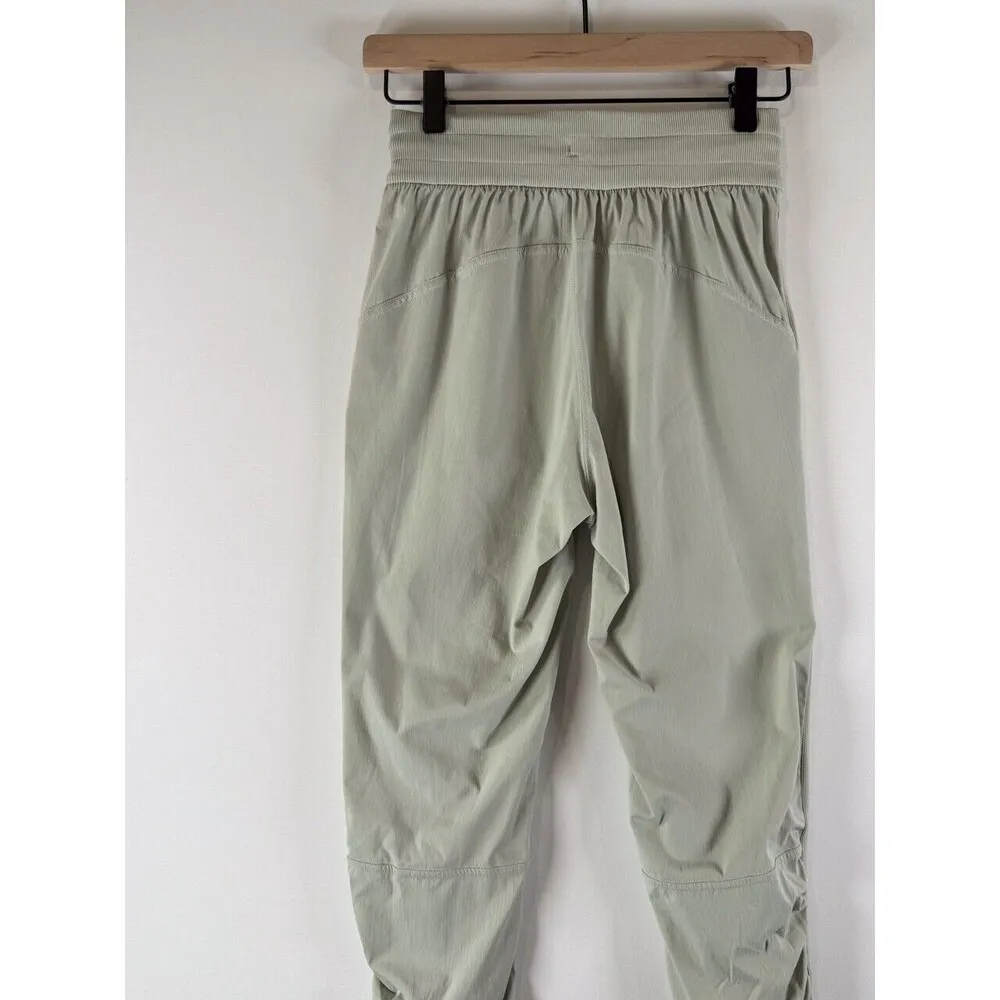 Lululemon Women Pants Light Sage Beyond the Studio Jogger Hi Rise Workout Size 2 Green - Image 9