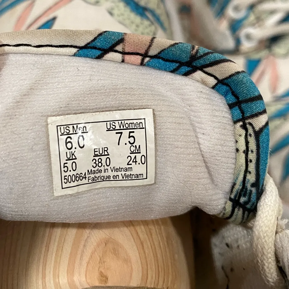 Vans Tropical Leaves UltraCush Laced Shoes Sneakers in Women’s 7.5 Skate Beach - Image 11