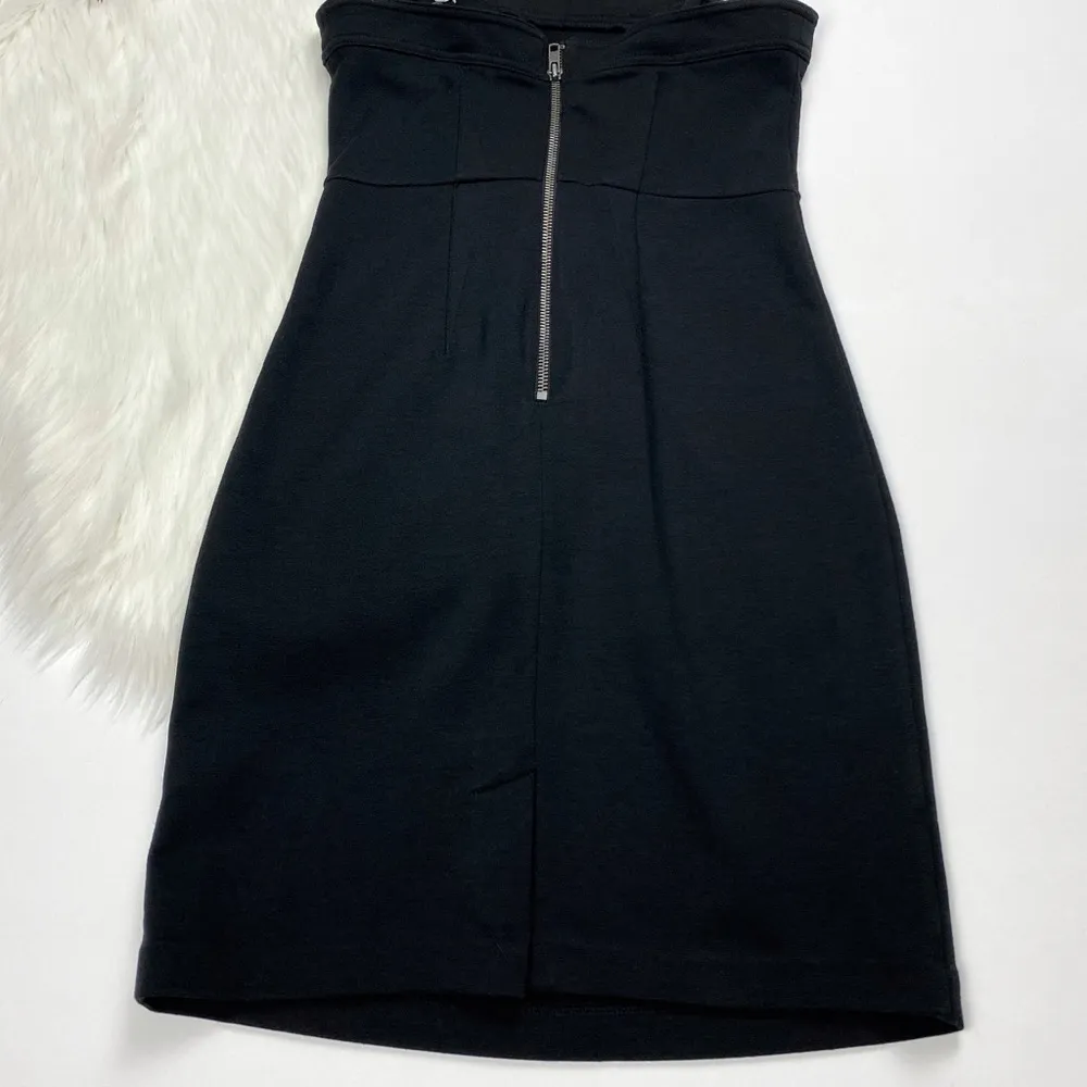 UK Style Women's Bodycon Mini Dress Black Size XS - Image 3