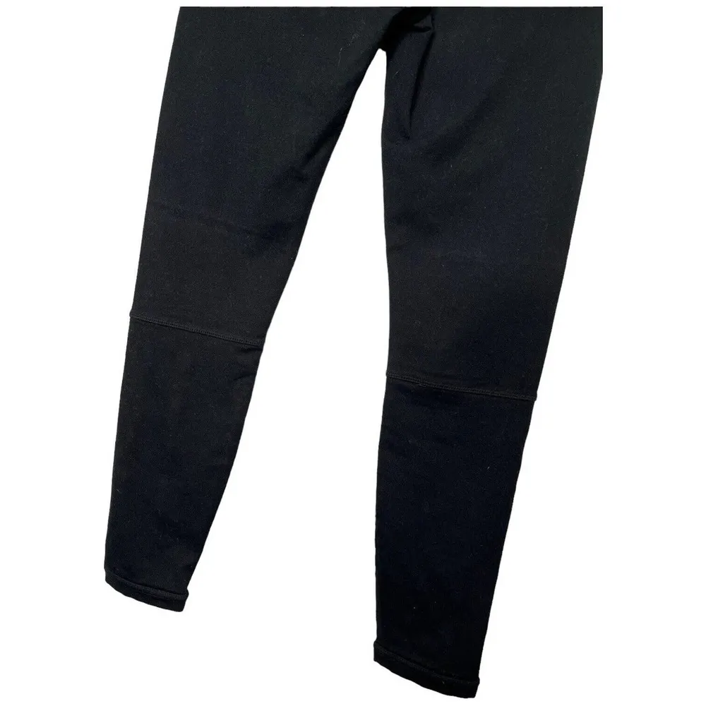 Fabletics Womens Small Define PowerHold Leggings Criss Cross Yoga Workout Black - Image 7