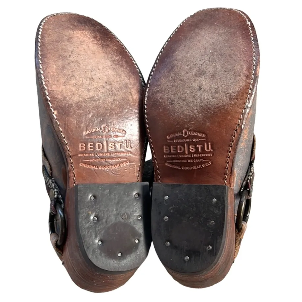 EUC Bed Stu Leather Triad Mule Clogs Size 7 - Image 9