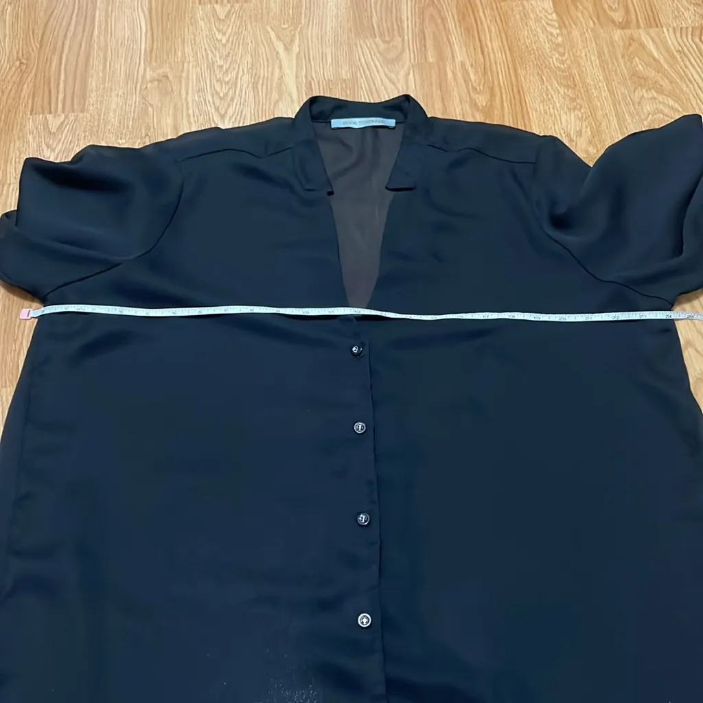 Silvia Tcherassi Black Sheer Tunic Dress Size undefined - Image 10