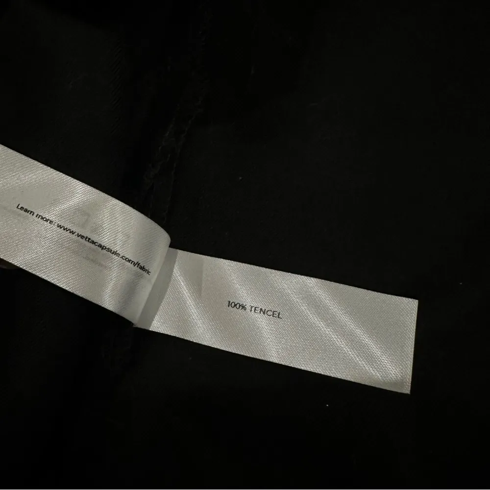 Vetta capsule convertible blouse black wrap top Size XS - Image 9