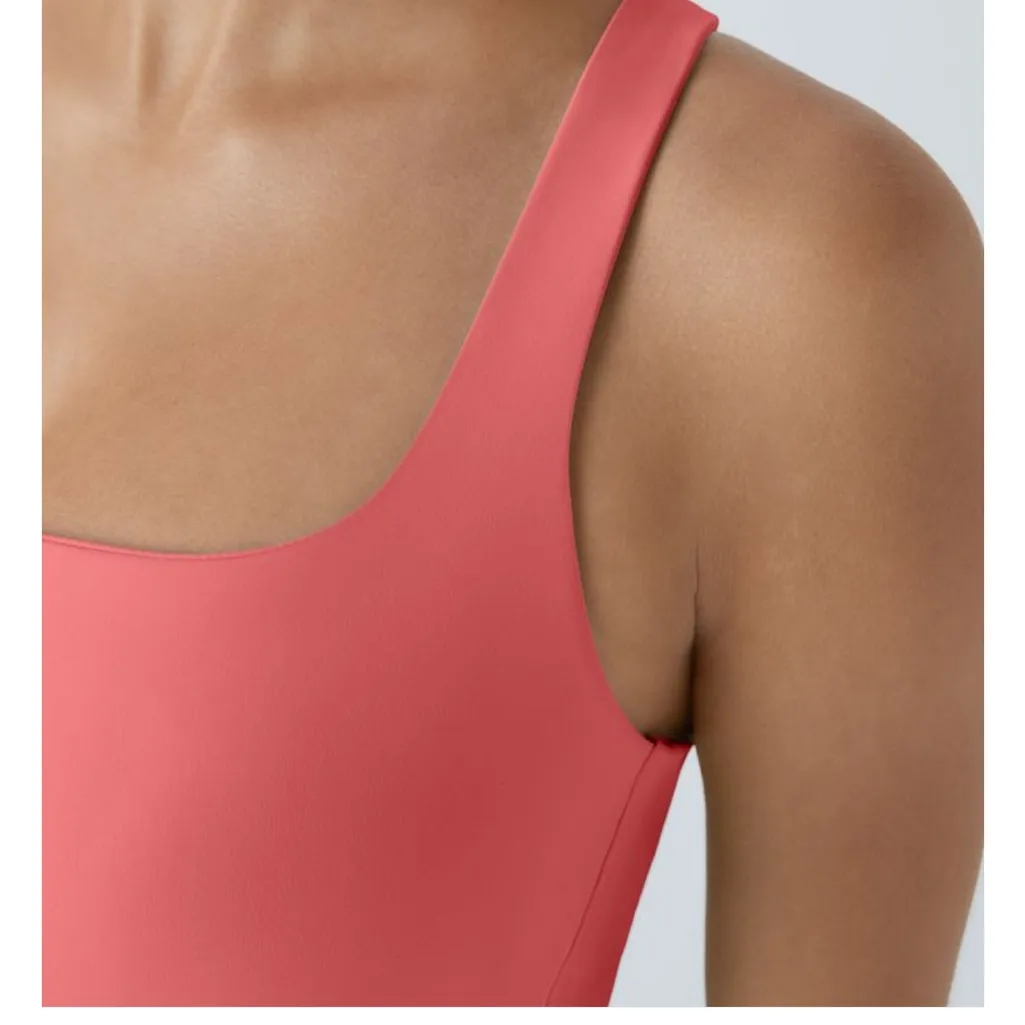 Halara SoftlyZero™ Airy Square Neck Backless Crisscross Cropped Tank Size XS NWT - Image 9