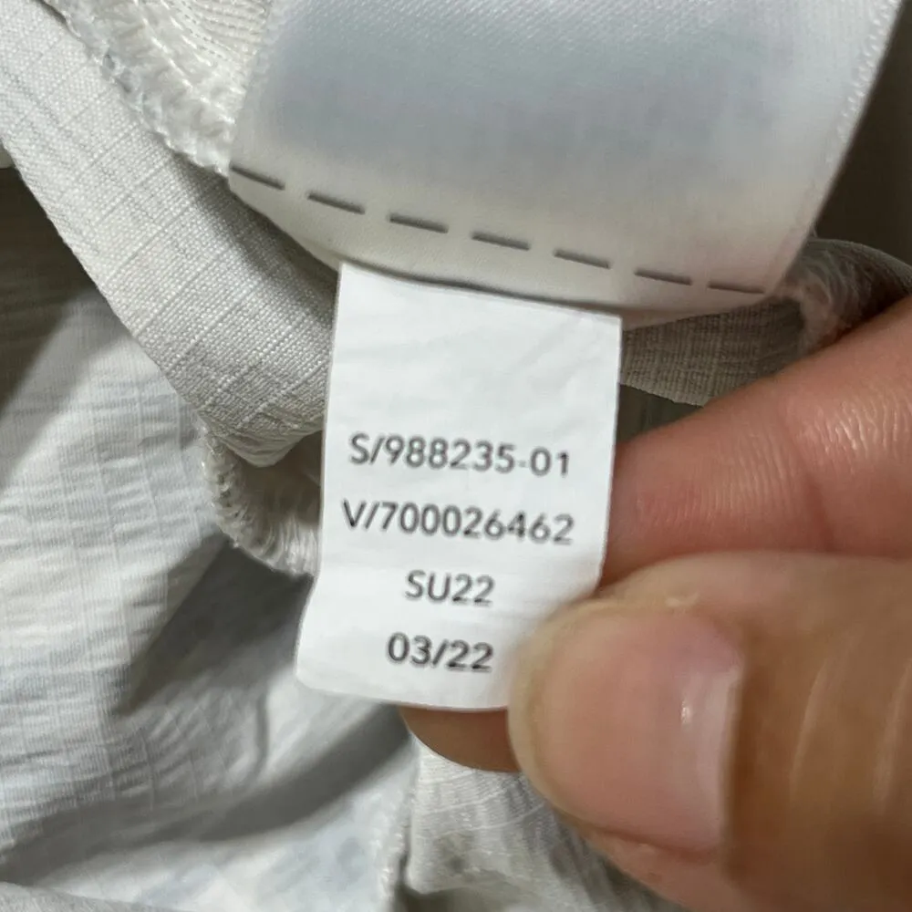 Athleta Women's Trekkie North Short with Pockets Ikat Grey White Size 22 - Image 7