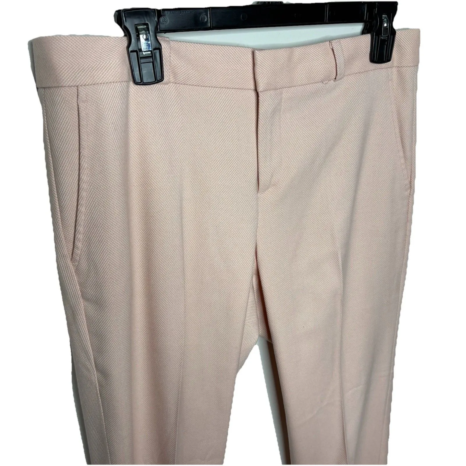 Banana Republic Ryan Fit Pink Dress Pants Stretch Slim Fit Straight Sz 8 Petite - Image 2