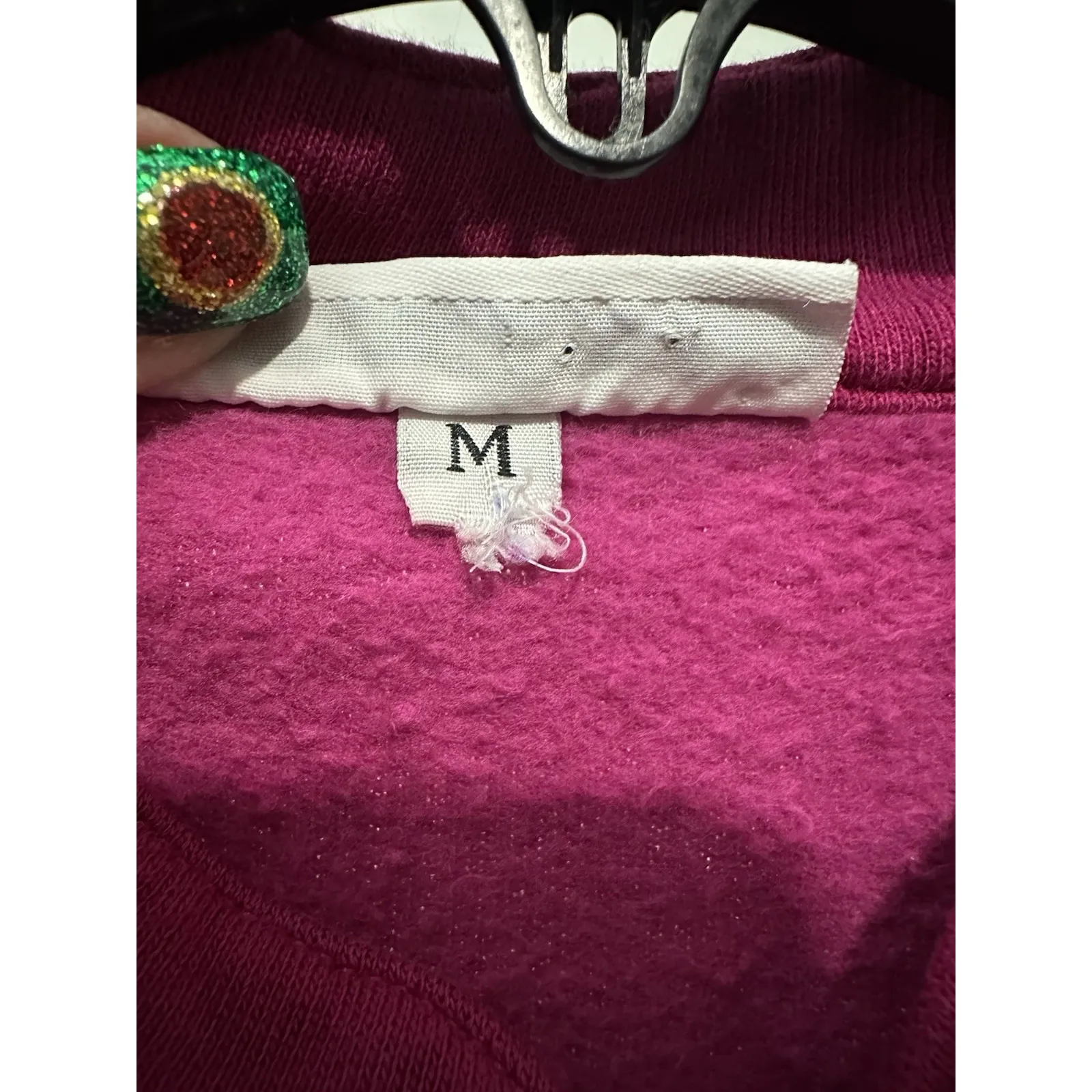 Bryn Walker Juggler Pink Danuta Jacket Sweater Medium Cardigan Fleece #HR-3 - Image 4