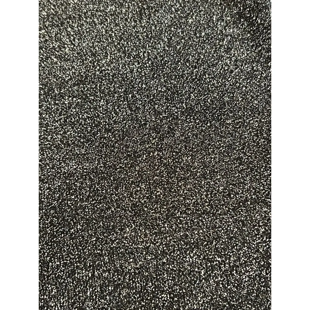 Michael Kors Silver Black Metallic Shirt Keyhole Short Sleeves Size Small NWOT - Image 2