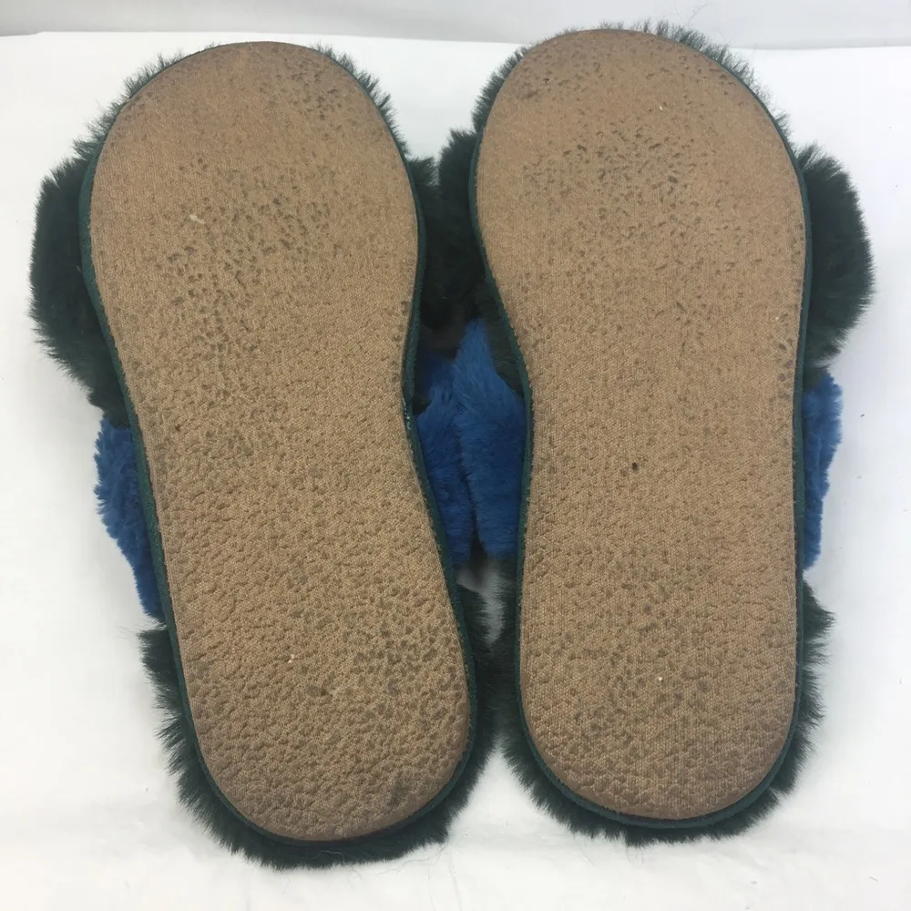 Anthropologie LEXIE SLIPPERS open toe faux fur - Image 4