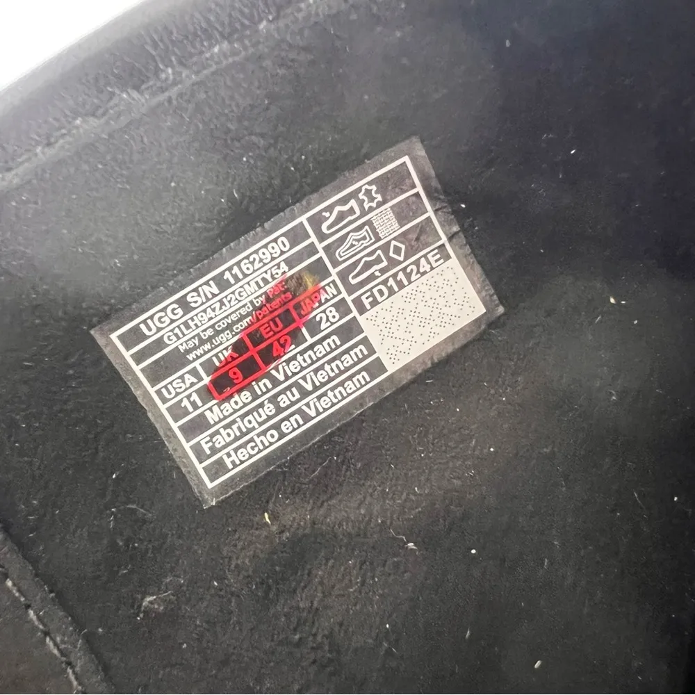 UGG Cityfunc Mid Women's Platform Leather Boot Size 11 #243334 - Image 8